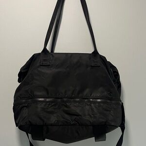 Black lululemon Nylon Tote Bag